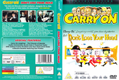Carry On Don't Lose Your Head DVD Cover